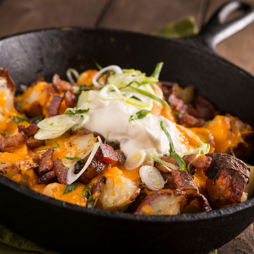 Hahn's of Westminster -Cheddar bacon potatoes