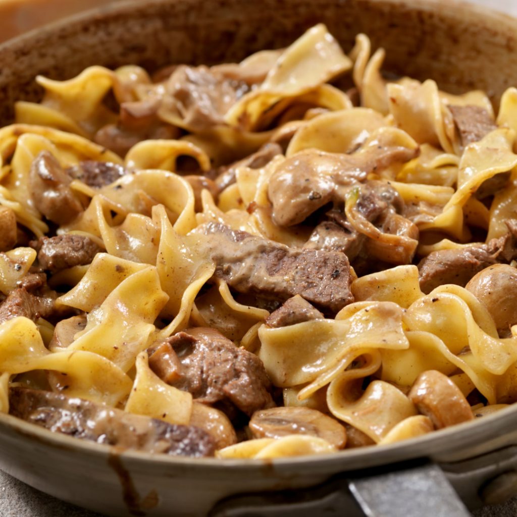 Hahn's of Westminster - Roast Beef Stroganoff Recipe